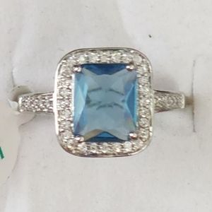 New Ring Bomb Party RBP2904 Pariba Topaz Size 8